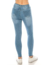 LIGHT RIBBED DENIM JEAN - iBESTEST.com