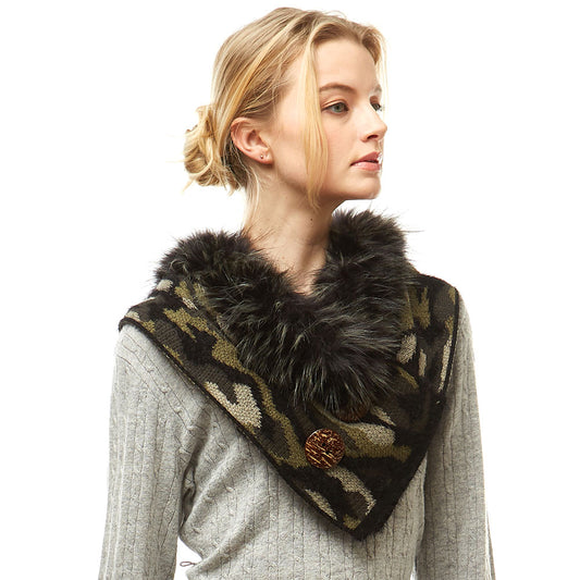 Faux Fur Infinity Scarf - iBESTEST.com