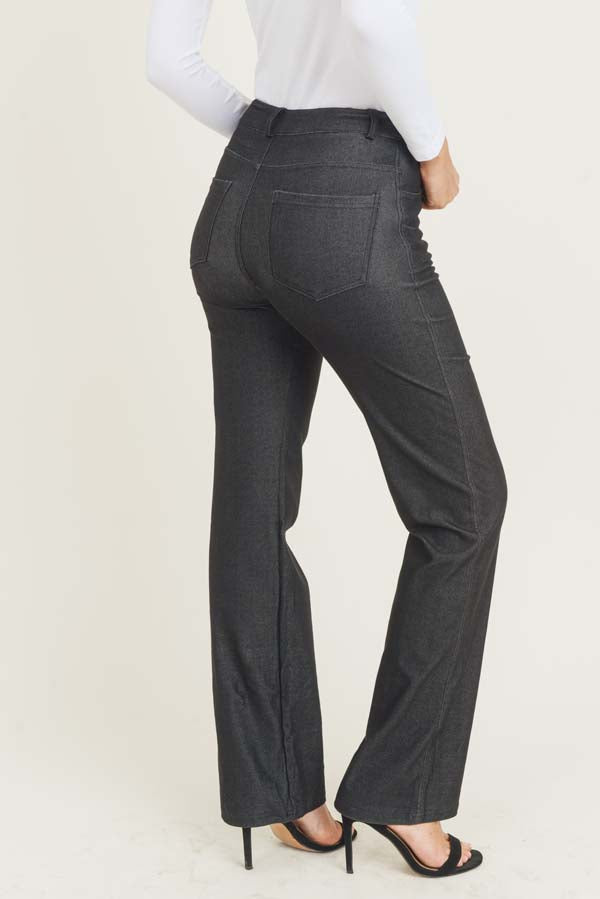 Black Flare Jeggings