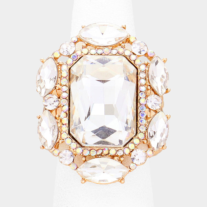 Crystal Stretch Ring - iBESTEST.com