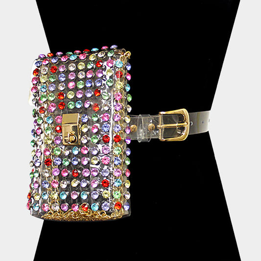 Multi Gem Waist Bling - iBESTEST.com