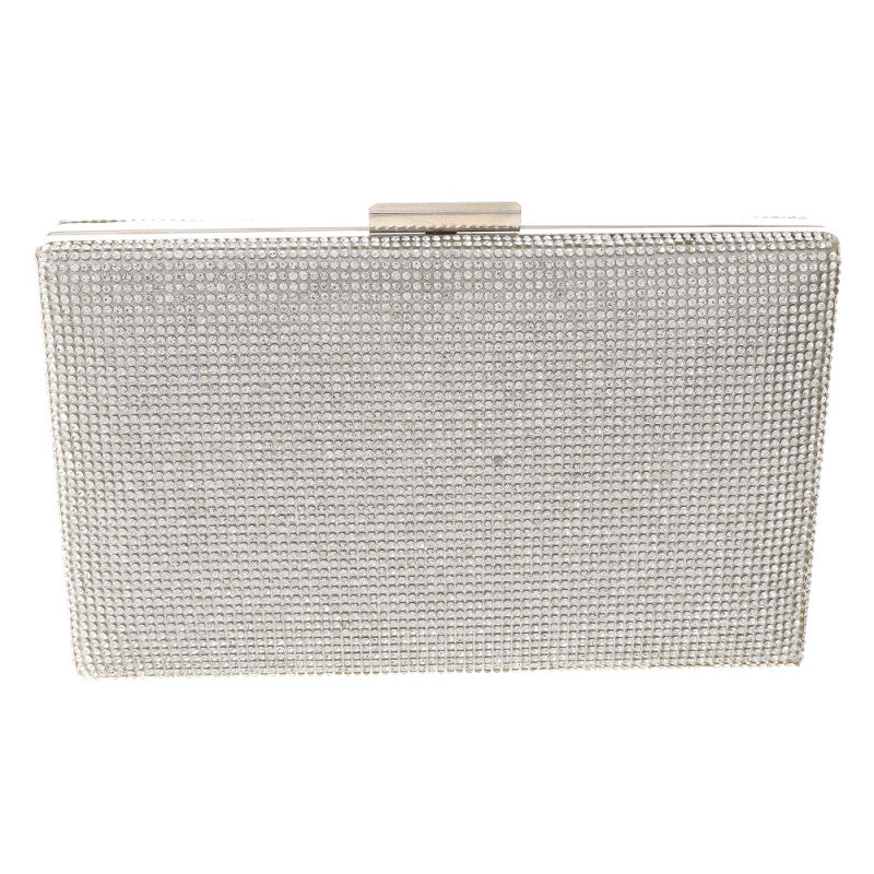 Rhinestone Frame Clutch