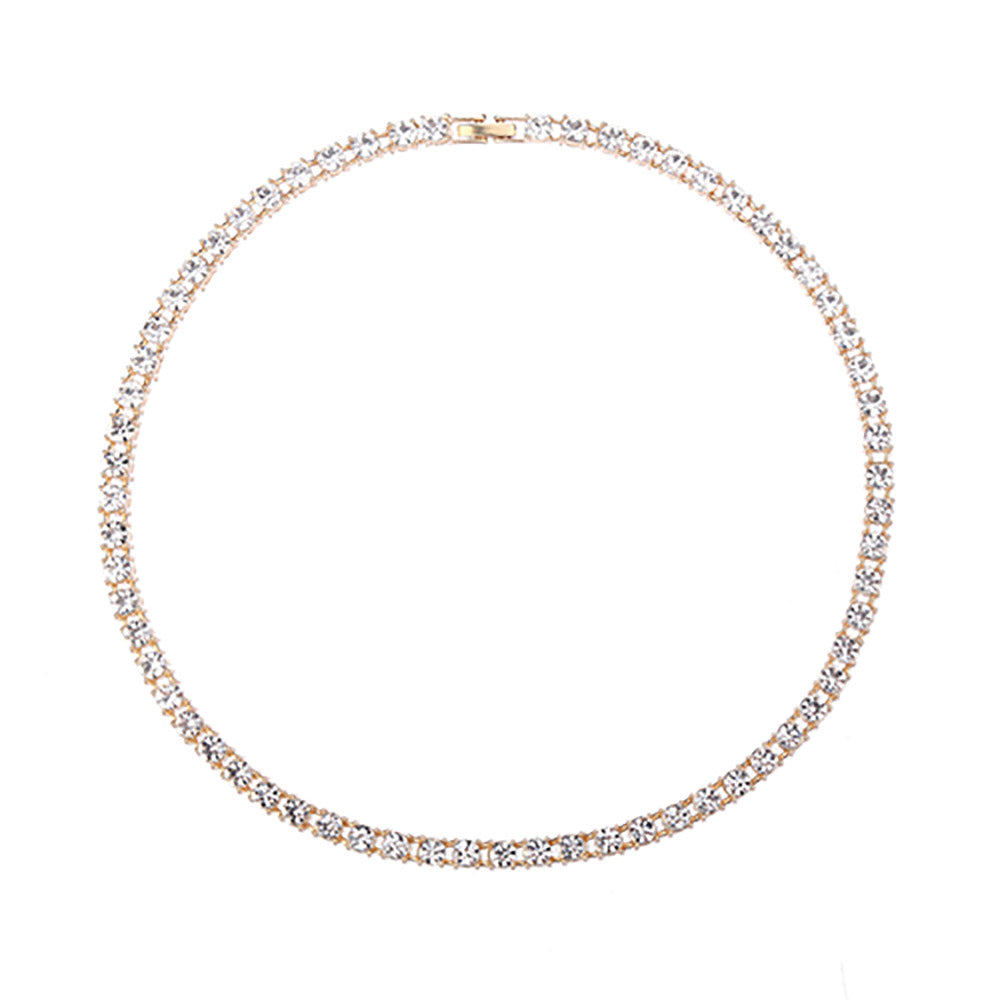 Round Stone Link 16" Necklace (New)