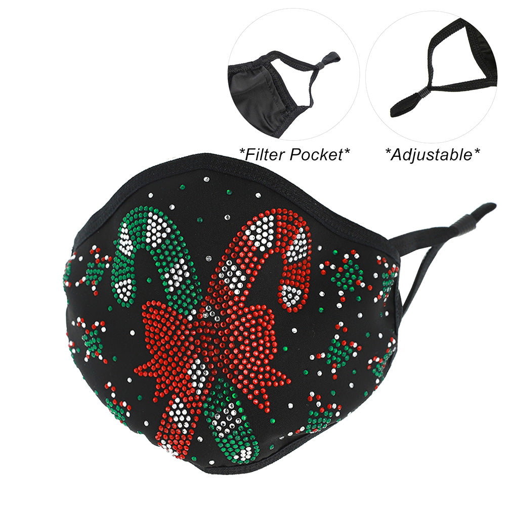 Christmas Bling Mask - iBESTEST.com