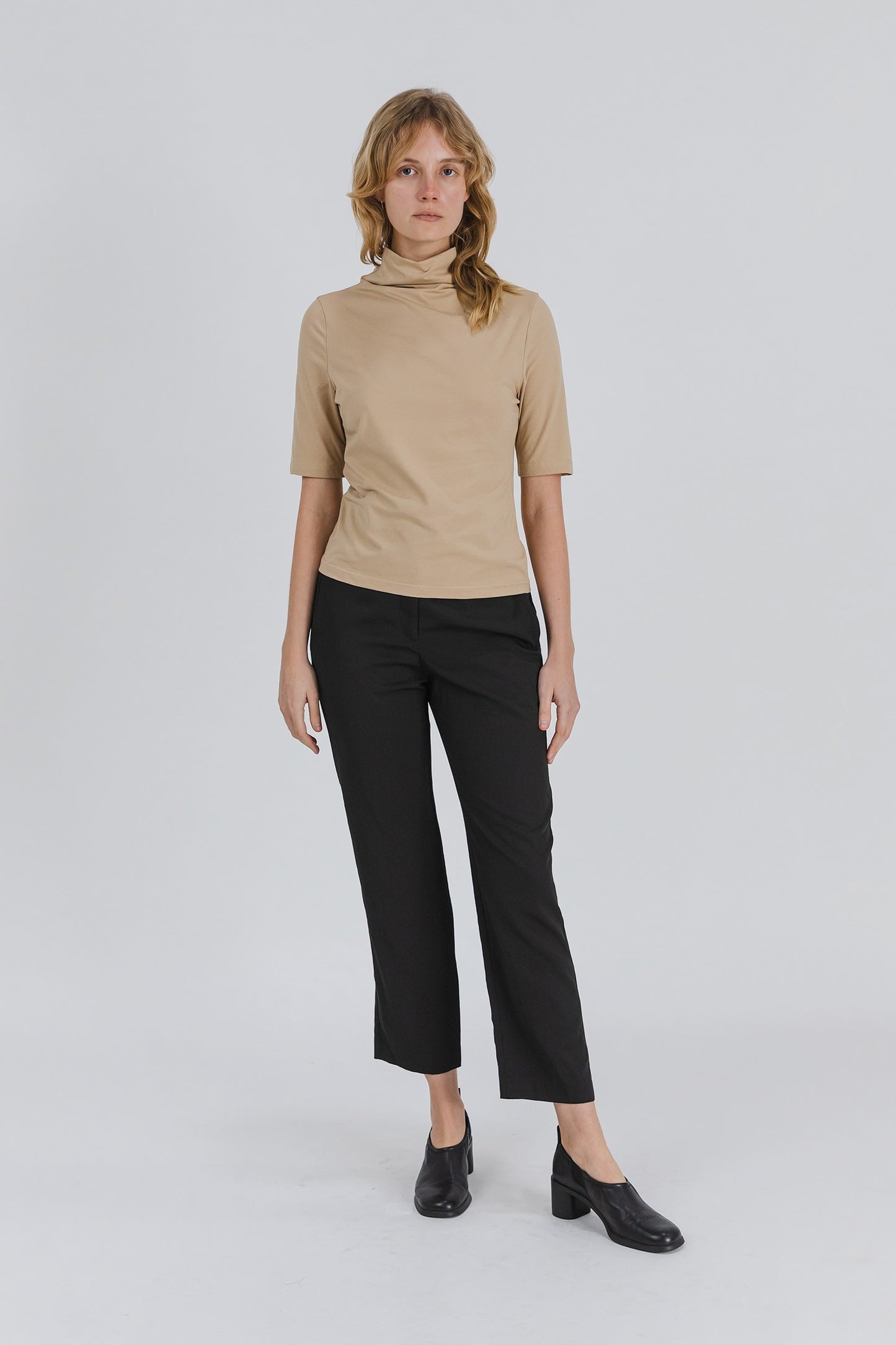 Cowl Mock Top