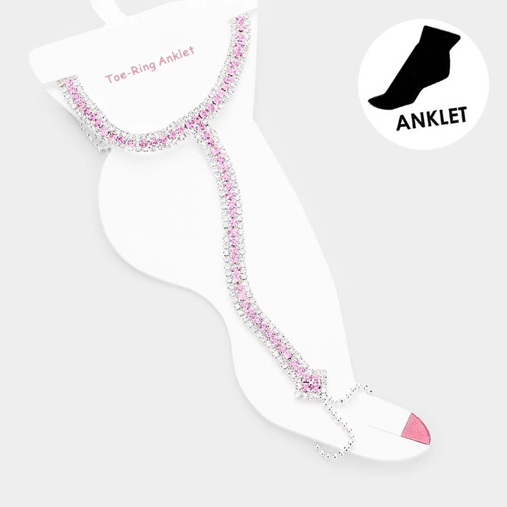 Crystal Evening Anklet - iBESTEST.com
