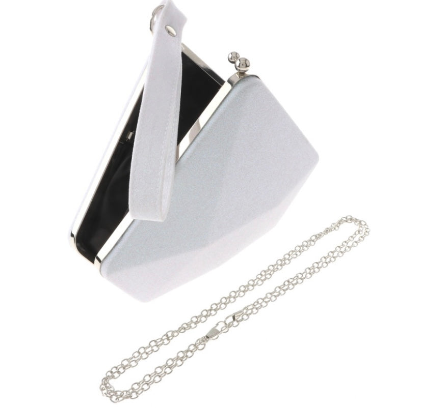 3D Glitter Clutch