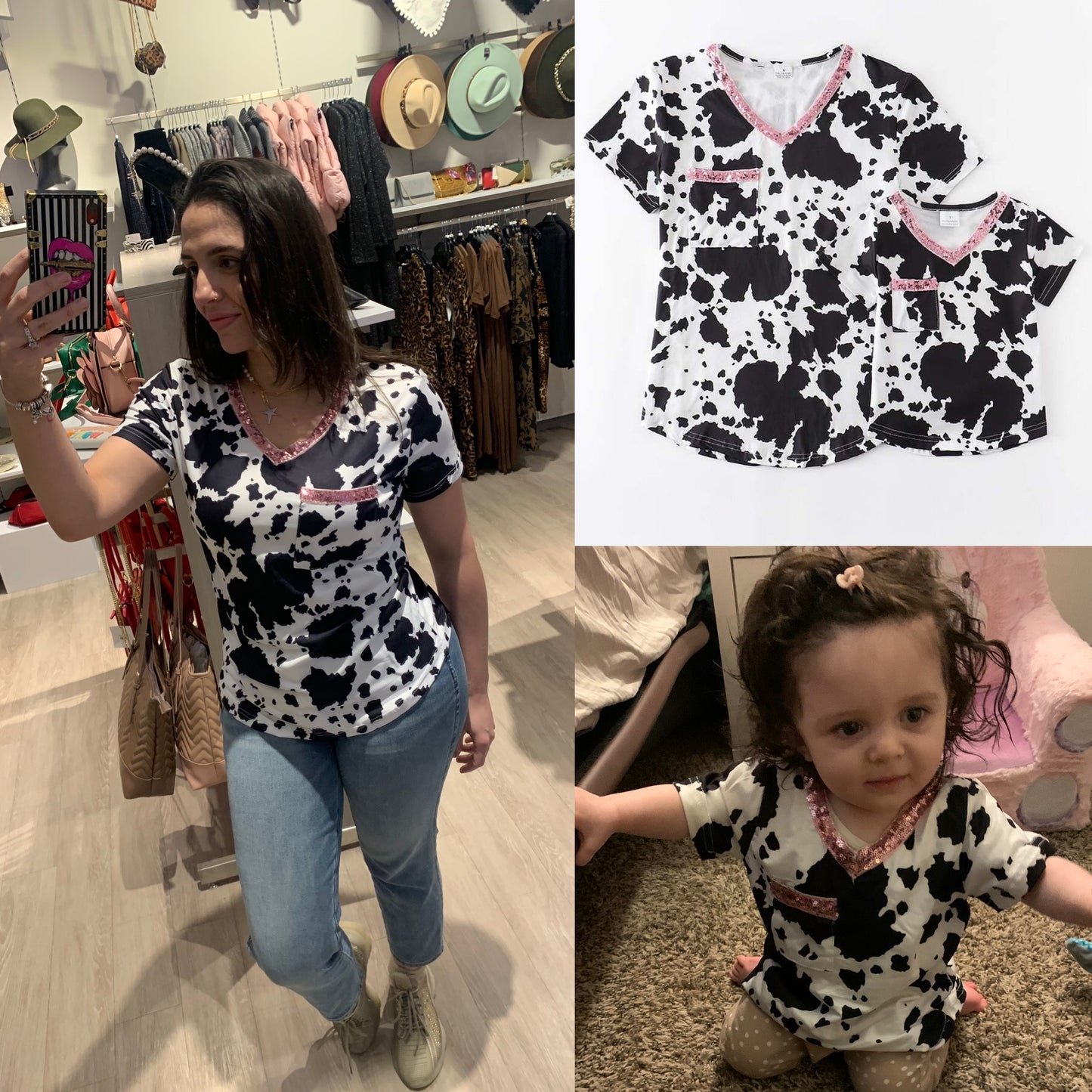 Cow Print Kids