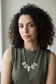 ABSTRACT METAL FRINGE NECKLACE - iBESTEST.com