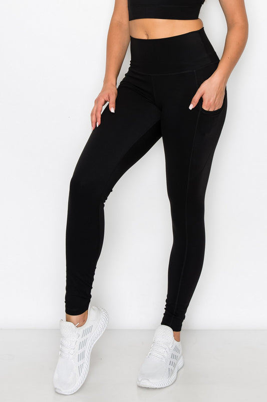 Black Activewear Pocket Pants - iBESTEST.com