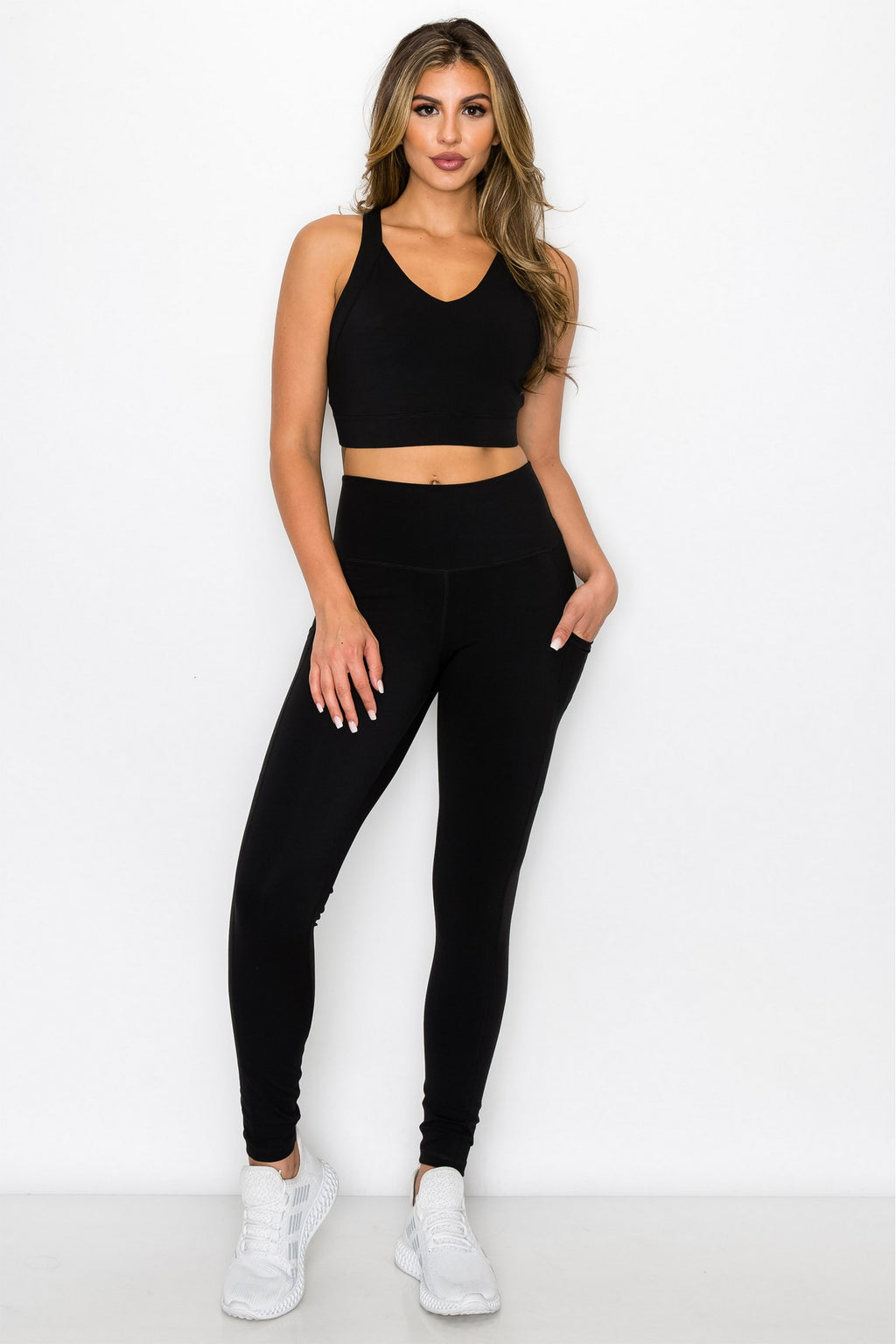 Black Activewear Pocket Pants - iBESTEST.com