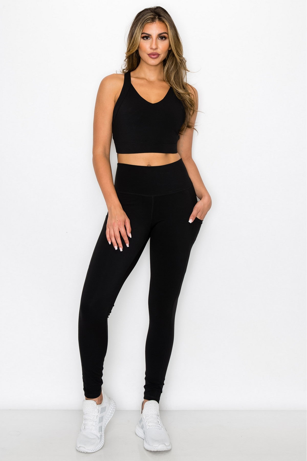 Black Activewear Pocket Pants - iBESTEST.com