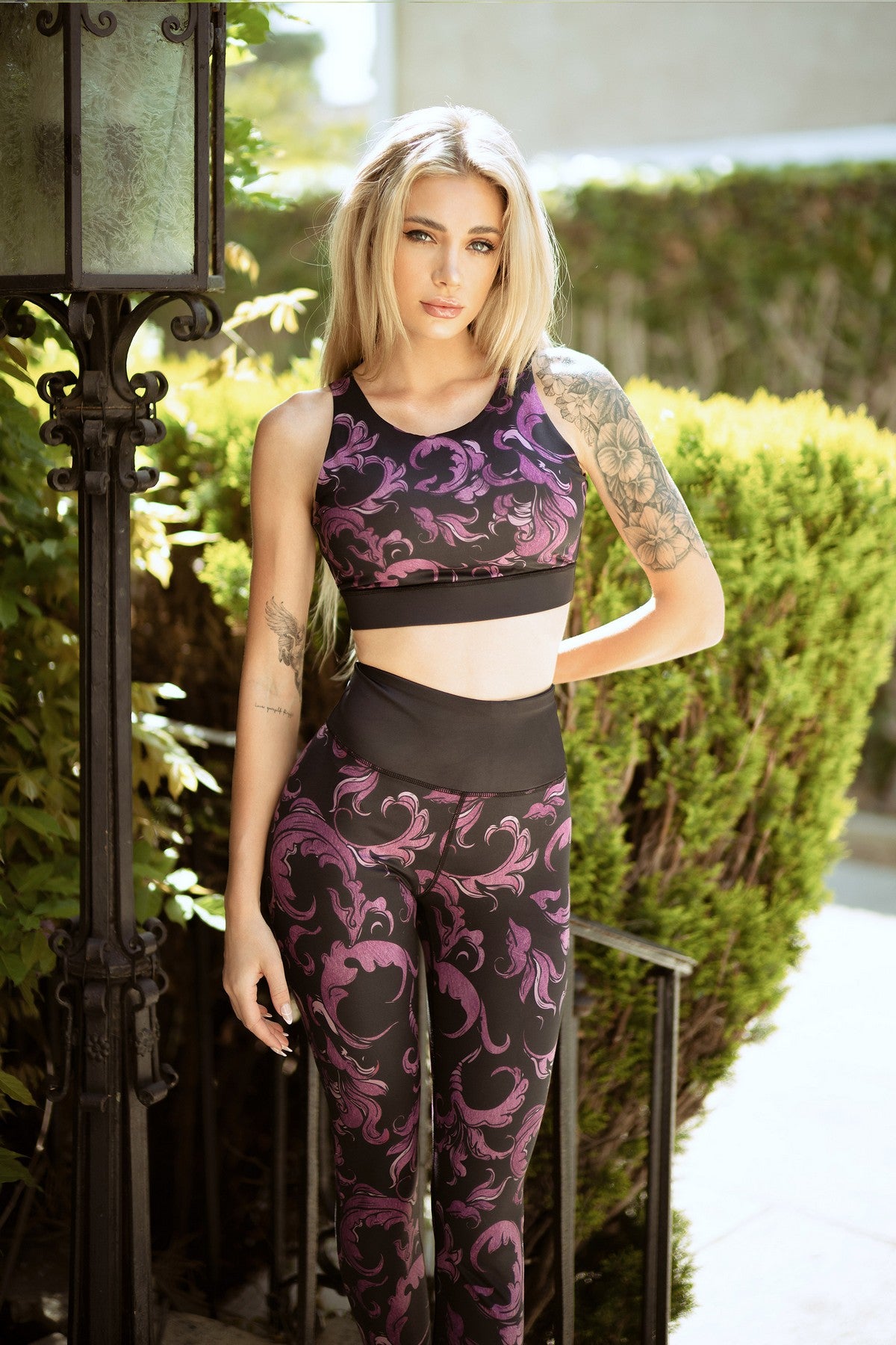 Purple Haze Activewear Pants - iBESTEST.com