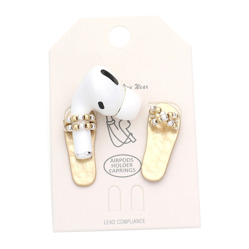 Air Pod Chancla Earrings - iBESTEST.com