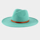 Aqua Panama Hat