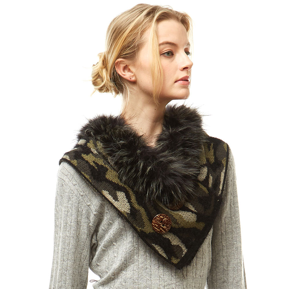 Faux Fur Infinity Scarf - iBESTEST.com