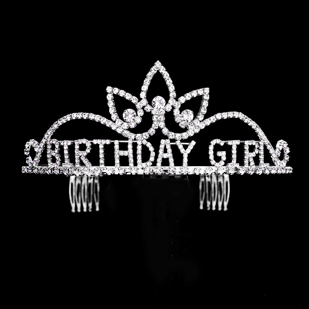 Silver Birthday Tiara - iBESTEST.com