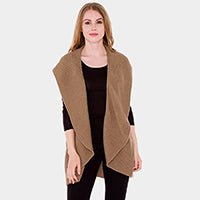 Ruffled Knit Vest (New) - iBESTEST.com