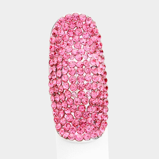 Pink Pave Ring - iBESTEST.com