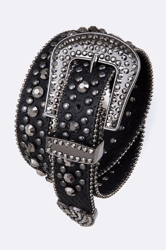 Bold Studded Lux Belt - iBESTEST.com