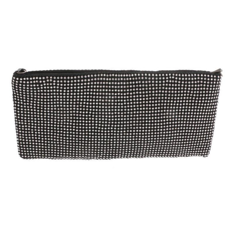 Rhinestone Pouch Clutch