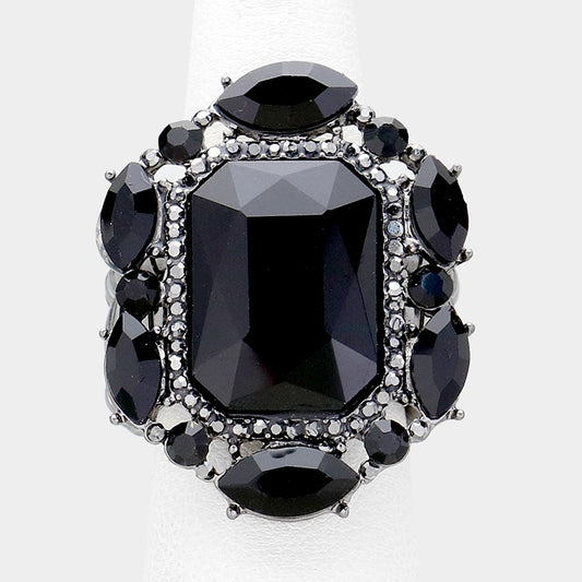 Crystal Stretch Ring - iBESTEST.com