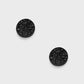 CZ Crystal Disc Stud Earrings - iBESTEST.com