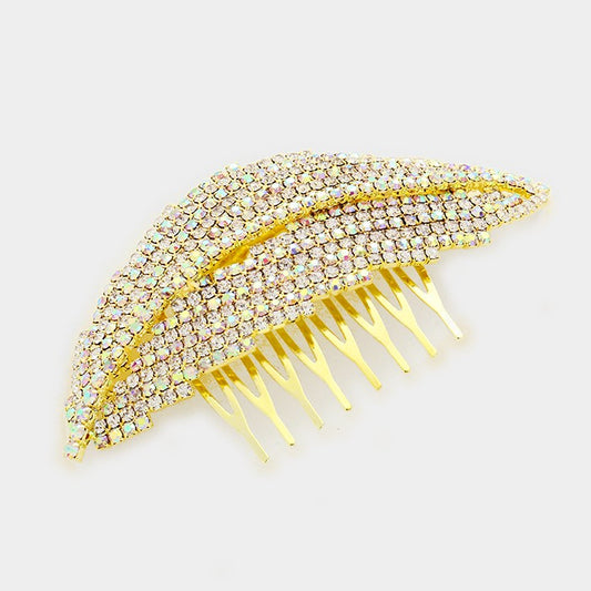 Bling Leaf Comb - iBESTEST.com