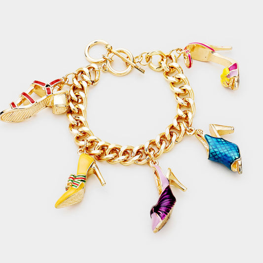 Heel Charm Bracelet - iBESTEST.com