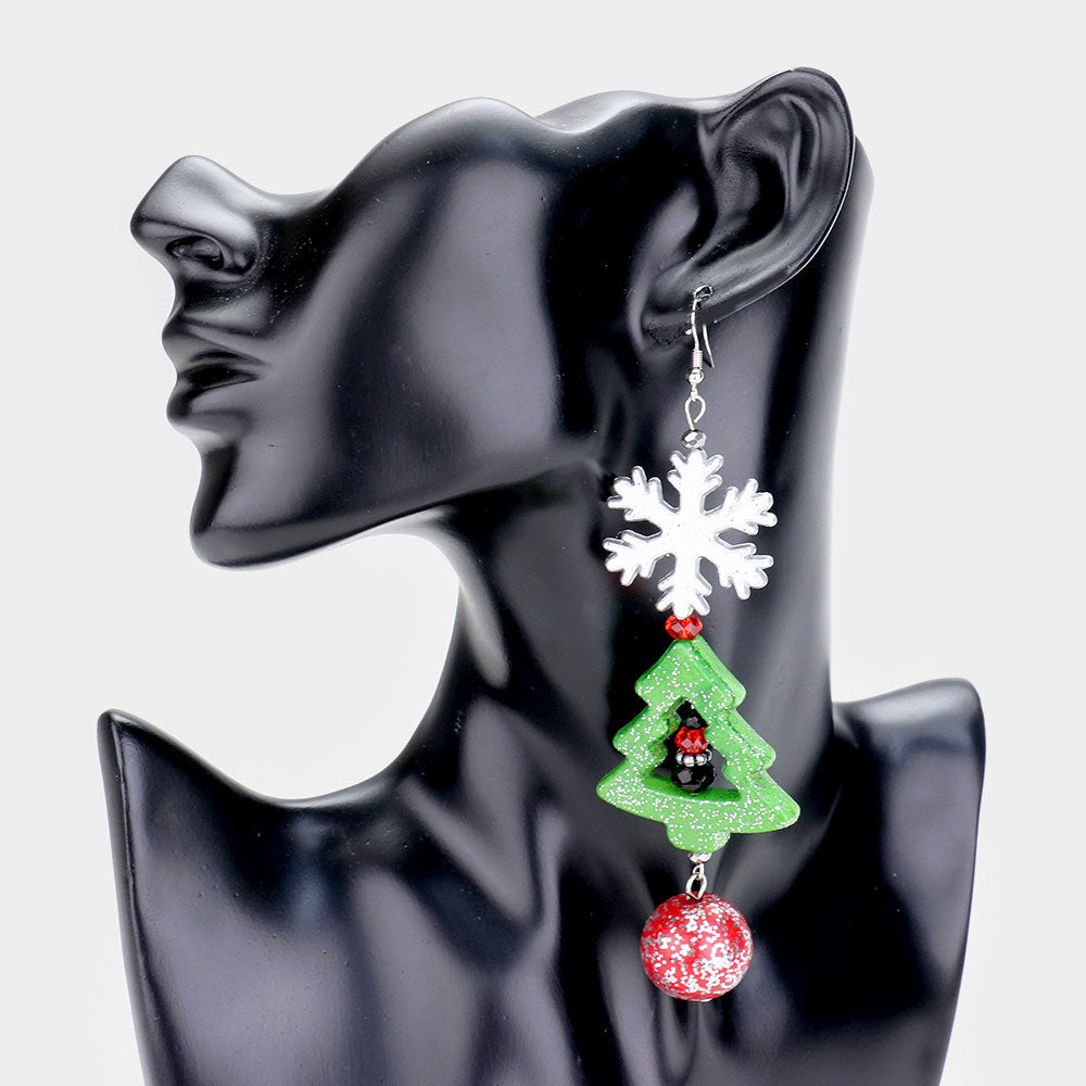 Christmas Tree Earrings - iBESTEST.com