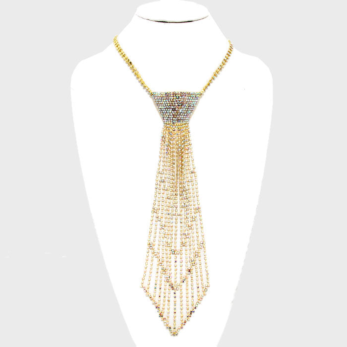 Drizzle Crystal Tie - iBESTEST.com