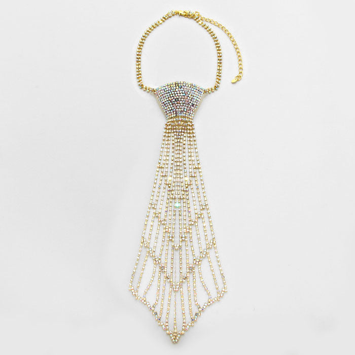 Drizzle Crystal Tie - iBESTEST.com