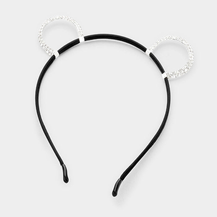 Crystal Animal Ear Headband - iBESTEST.com