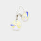 Crystal Hoop Earrings - iBESTEST.com