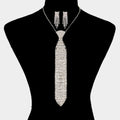Crystal Tie Necklace - iBESTEST.com