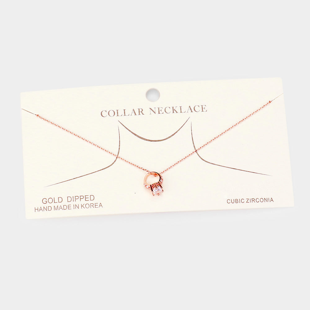 Dainty Engagement Necklace - iBESTEST.com