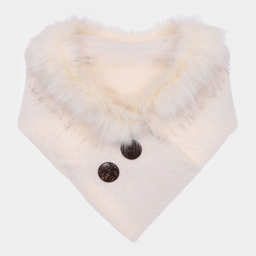 Solid Faux Fur Tube Scarf (New) - iBESTEST.com