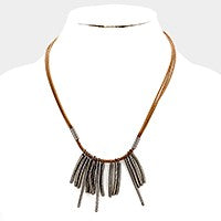 FRINGE BARS NECKLACE - iBESTEST.com
