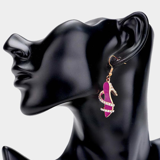 Fashion Shoe Earrings - iBESTEST.com