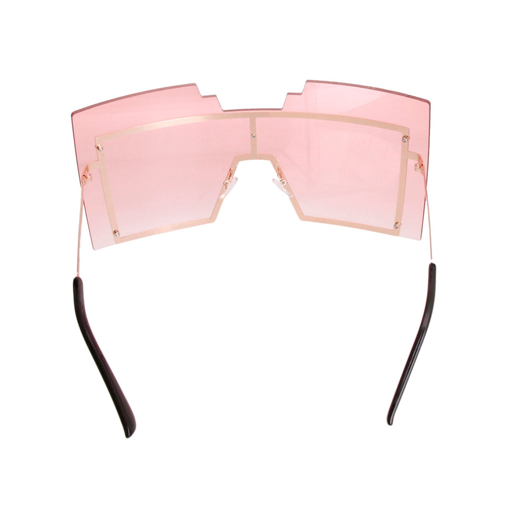 Geometric Shield Sunglasses - iBESTEST.com