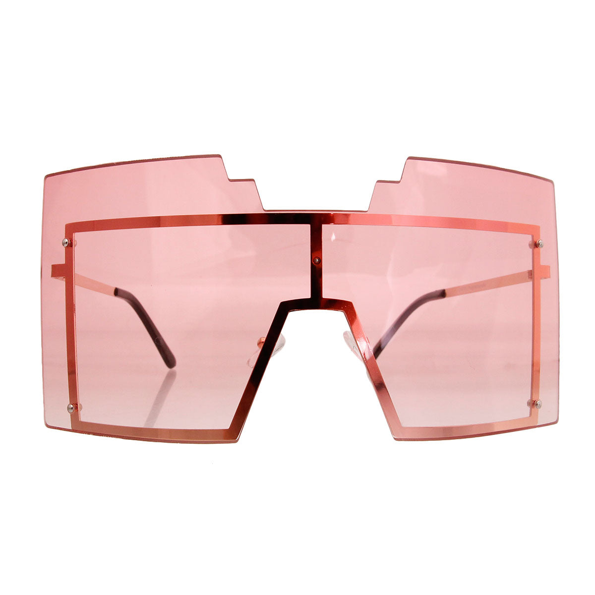 Geometric Shield Sunglasses - iBESTEST.com