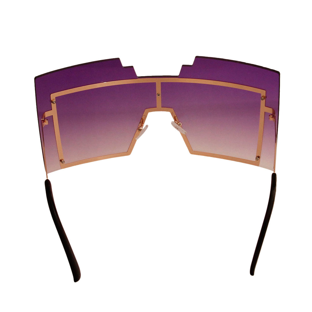 Geometric Shield Sunglasses - iBESTEST.com