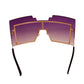 Geometric Shield Sunglasses - iBESTEST.com