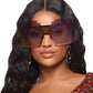 Geometric Shield Sunglasses - iBESTEST.com