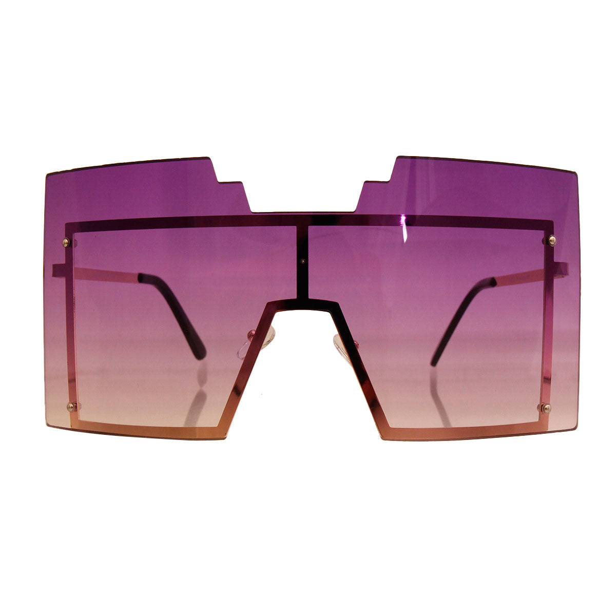 Geometric Shield Sunglasses - iBESTEST.com