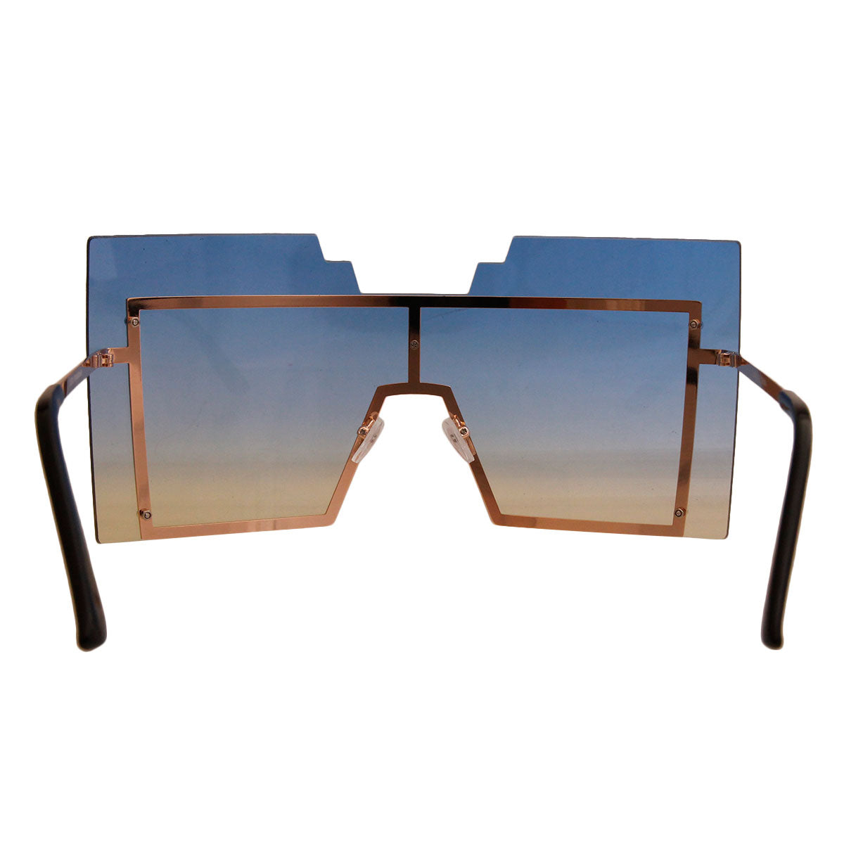 Geometric Shield Sunglasses - iBESTEST.com