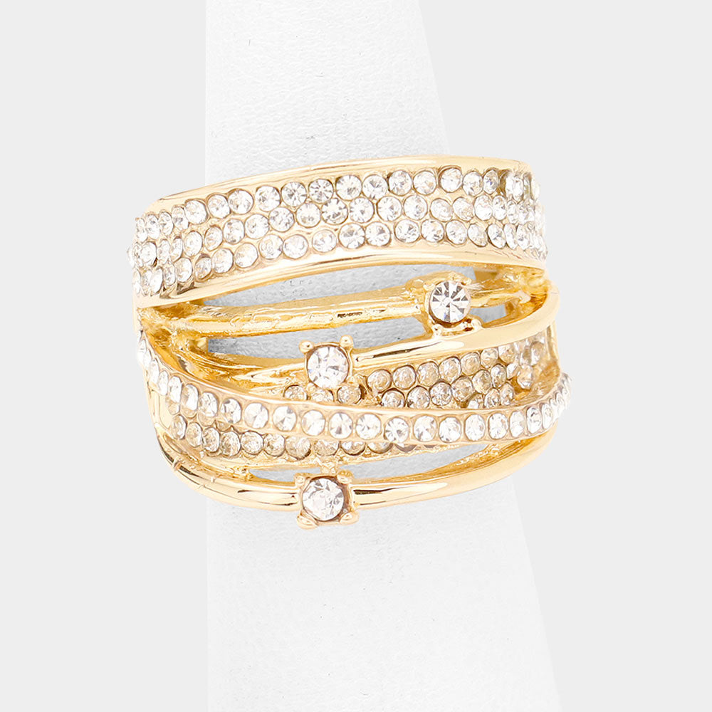 Embellished Stretch Ring - iBESTEST.com