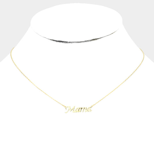 Mama Dainty Necklace - iBESTEST.com