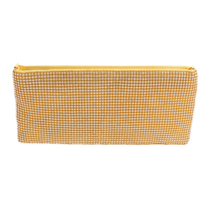 Rhinestone Pouch Clutch