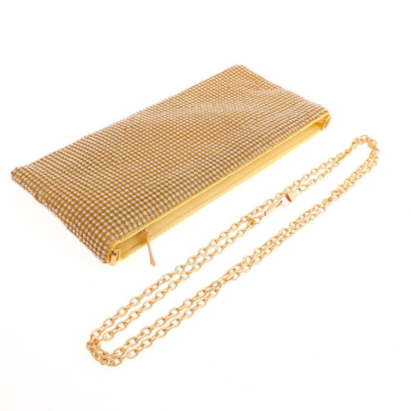 Rhinestone Pouch Clutch